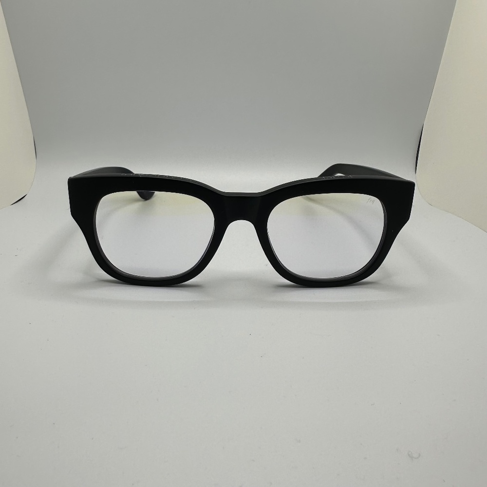Caddis Reading Glasses Miklos Matte Black 1.5x magnification blue light blocking